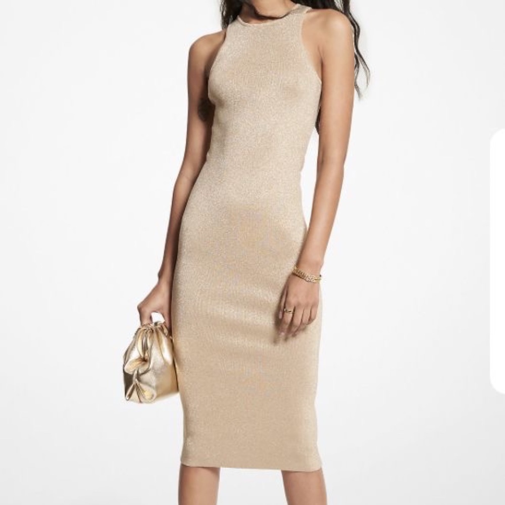 Michael Kors Gold Dress